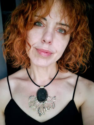 Lava sun necklace 