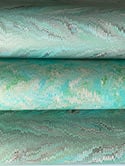 Marbled Paper Fine Nonpareil Shades of Blue & Green I