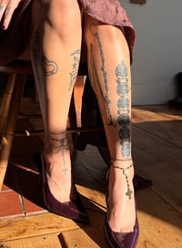 Image 8 of THE ‘MADONNA’ ROSARY ANKLET 