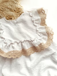 Image 2 of Boho photo prop | bodysuit for photosession | Giuseppina | sitter | age 12 months | white