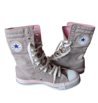 Image 1 of Ladies Converse All Star Hi-Top Trainers Size UK 4