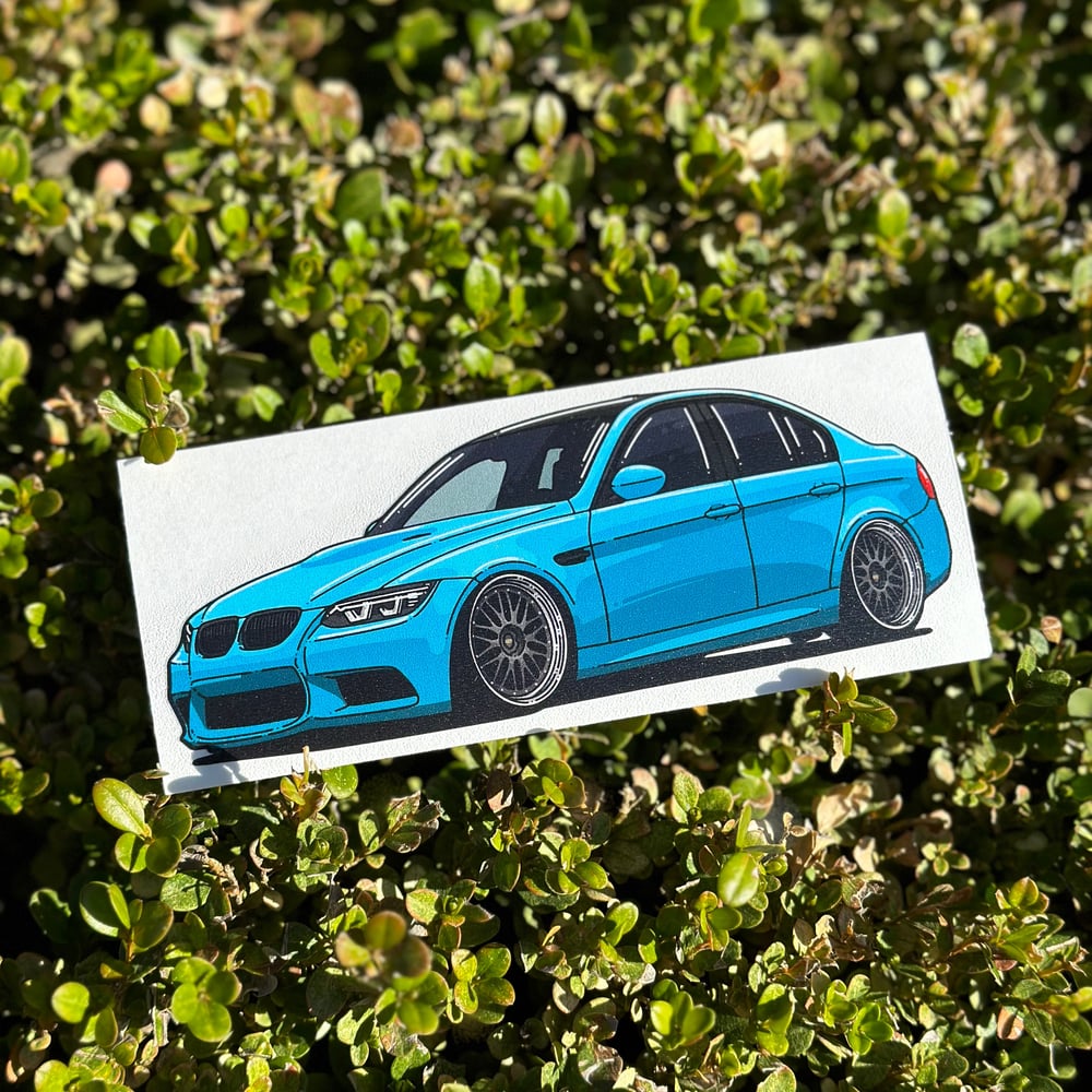 Keeping Up With The Bavarians — KUWTB Kustoms E90 Decal Sticker