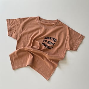 Image of Humanity T-shirt in Rust