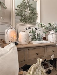 Image 3 of White Rustic Cow Bells ( Set or singles )