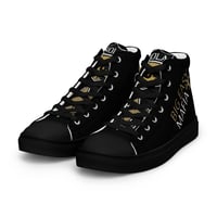 Image 4 of Big Easy Mafia Men’s high top canvas game day shoes