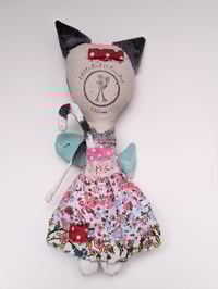 Image 4 of Tuxedo cat and fish friend 