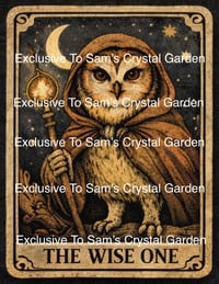 The Wise One Tarot Print - Owl 