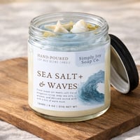 Sea Salt & Waves 9oz Soy Blend