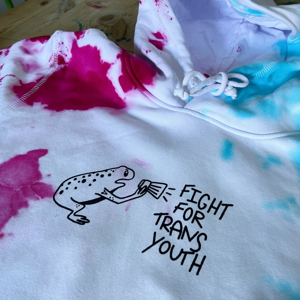 FIGHT FOR QUEER/TRANS YOUTH HOODIES 