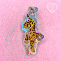 Barbed Wire Kitty Pixie Dust Sticker