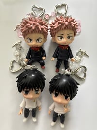 Image 1 of jjk figurine keychains