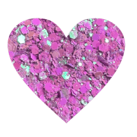 Lila - Chunky Mix Glitter