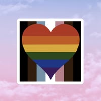 Pride Heart Sticker