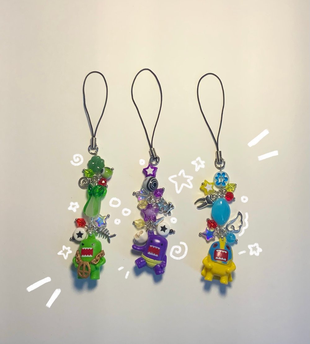 Image of Domo clutter charms ꩜ ⋆｡˚