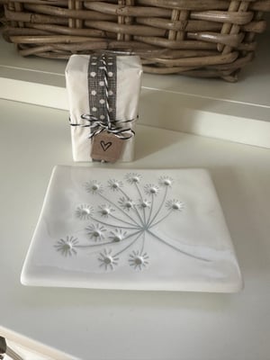 Image of CERAMIC SOAP DISH & SOAP