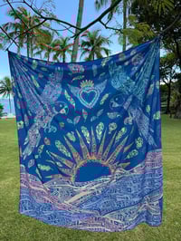 Image 1 of Paréo Amants tropicaux