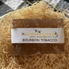 Honeybee Glycerin Bourbon Tobacco Bar Soap and Perfume Duo