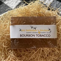 Image 5 of Bourbon Tobacco Honeybee Glycerin Bar Soap and Perfume Duo