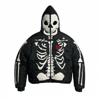 Image 2 of Faith & Loyalty “Eternal Conflict” Puffer Suit (Black)