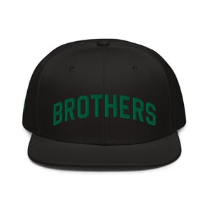 Image of Brothers Black Snapback Baseball Hat