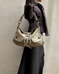 Image 2 of BEIGE LEATHER BAG
