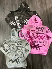 Image 4 of Fashion Riot hoodie (Pink) 