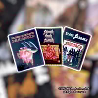 Image 2 of Black Sabbath Prismatic Sticker Packs
