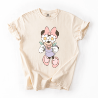 Image 2 of flower and garden mouse tee