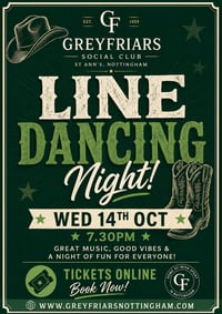 Line Dancing - Wed 14th Oct 