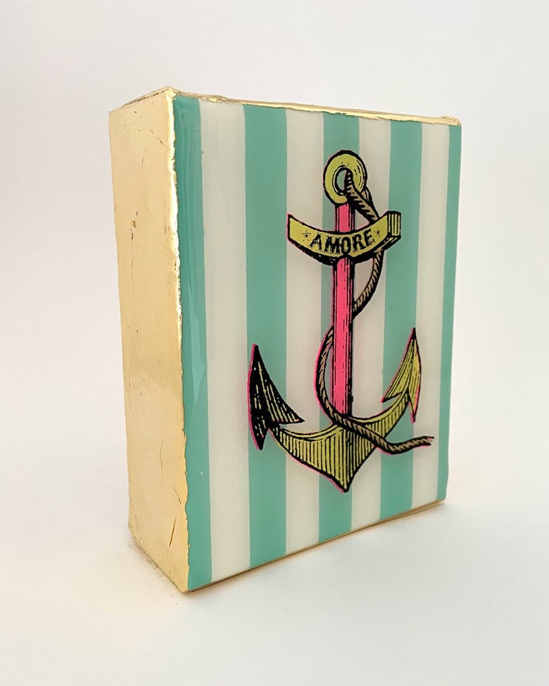 Image of Amore Anchor Pinstripe 