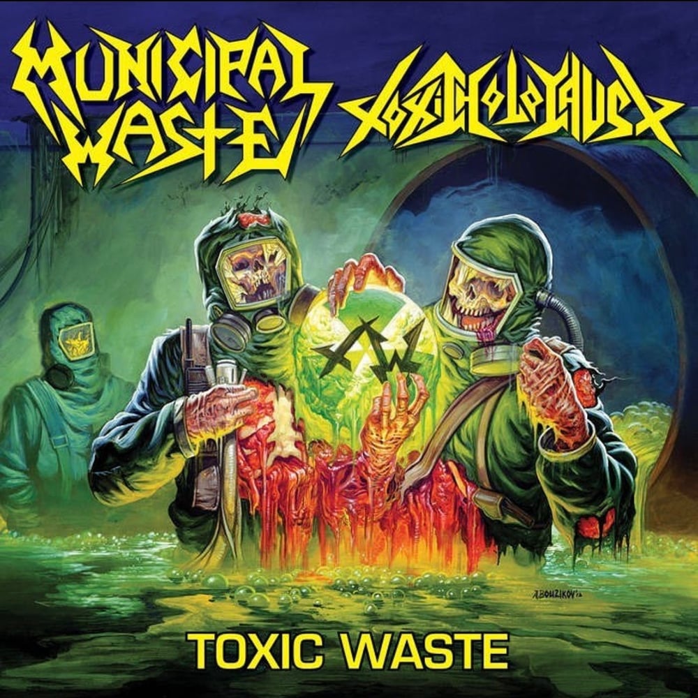 Municipal Waste / Toxic Holocaust - Toxic Waste (12’ LP)