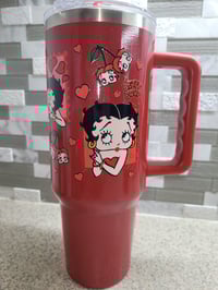 Image 3 of 40oz Betty Boop Tumbler