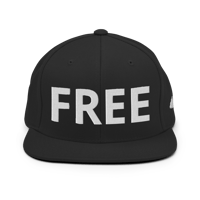 Image 2 of Classic Black FREE Snapback Hat (SS 2025)