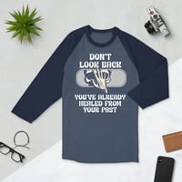 Image 1 of Unisex PAST HEALING 3/4 sleeve raglan shirt
