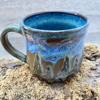 Image 2 of  Aurora borealis Pine Forrest mug 