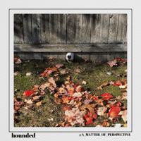 “hounded” 3x3 sticker