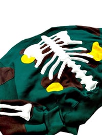 Image 10 of Reworked Toxic Ribcage 3D Puff Sweatshirt Size XL