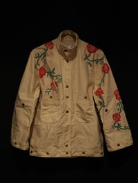 Image 1 of (L) Balisong/Rose Snap Crop Jacket