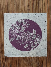 Image 1 of Springin' hawthorn • Linocut paper print