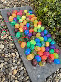 Image 2 of glow in the dark Scarab beetle.