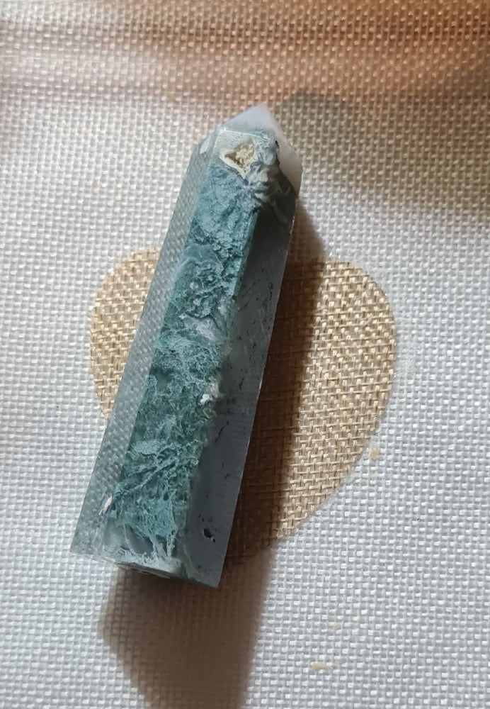 Image of ✨️🔮Moss Agate Tower