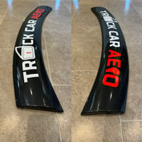 Image 1 of Track Car Aero - Curved Blade Sticker