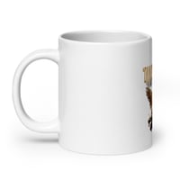 Image 4 of DIVINELY PROTECTED White glossy mug