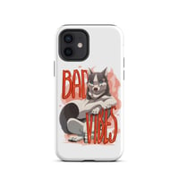 Image 5 of Tough iPhone case - Dog w/ Bad Vibes