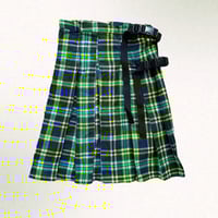 Image 3 of green flannel kilt