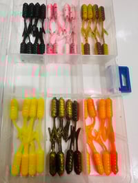 Split Tail Grub Miniinow 48 pcs Kit #2