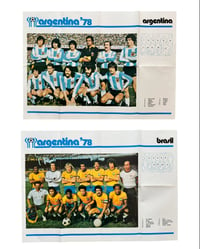 Image 1 of Tutto Mondiale - World Cup 78 Dead Stock 16 x Poster Collection 