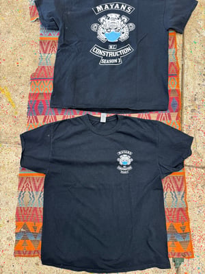 Image of Mayans Season 3 construction crew shirt