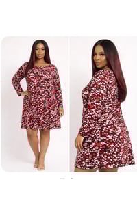 Image 1 of New XL Celebrate 2 Flare dress #785*9