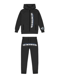 Image 1 of HUSTLESZN 2.0 TRACKSUIT- BLACK
